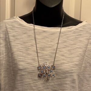 Magnetic Snowflake Necklace